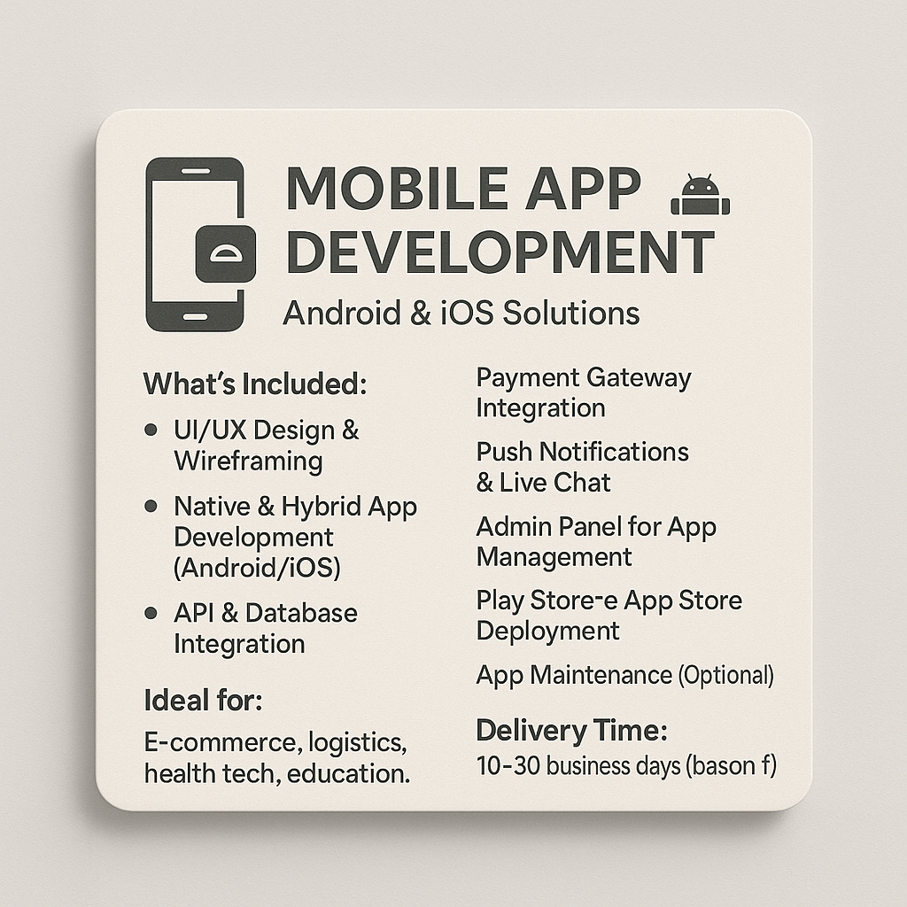 APP DEVELOPMENT