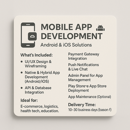 APP DEVELOPMENT